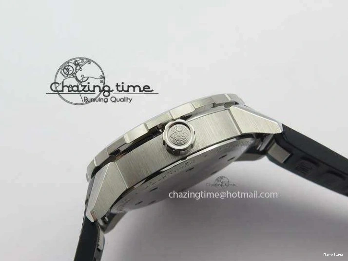 MIROTIME 1226 TechFriendly Aquatimer Automatic SS IW329003 V6F 1:1 Best Edition On Black Rubber Strap MIYOTA 7271